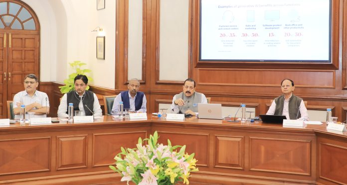 'National Learning Week' At PMO | Dr Jitendra urges optimal AI use in government working