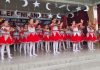 Students performing during an Annual Day programme at Carmel Convent School.