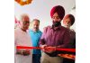 Labour Commissioner Charandeep Singh inaugurating a water cooler in the premises of Assistant Labour Commissioner in Jammu on Monday.