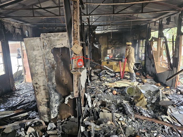 12 Old Quarters Gutted In Fire In Jammu Outskirts