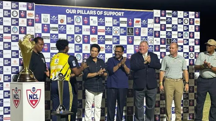 Tendulkar''s presence makes evening memorable for NCL champions Chicago Cricket Club