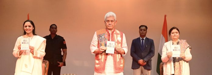 LG Manoj Sinha Releases Book Written By Former Student Leader Shehla Rashid