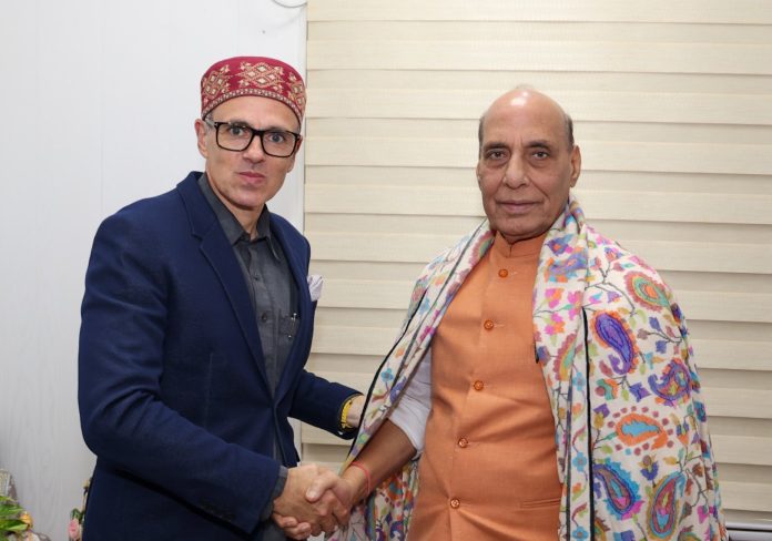 NDA Govt Ready To Work With J&K CM Omar Abdullah For Region's Progress: Rajnath Singh