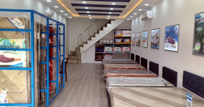 A view of Nindiya showroom at Janipur in Jammu.