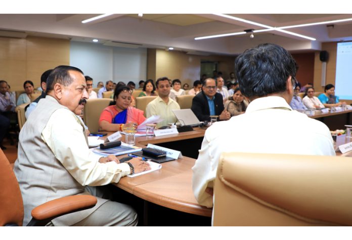 Union Minister Dr Jitendra Singh addressing the 