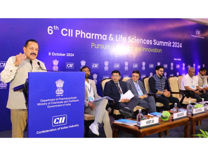 Union Minister Dr Jitendra Singh addressing the 