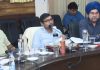 Pr. Secy APD Shailendra Kumar chairing a meeting at Jammu.