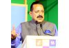 Union Minister Dr Jitendra Singh addressing the “Times Now” Global Sustainability Alliance’s 6th edition of the SDG Summit 2024 at New Delhi on Wednesday.