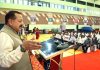 Union Minister Dr Jitendra Singh inaugurating 'Mann Ki Baat Quiz-cum-Declamation' organized by Nehru Yuva Kendra at Thiruvananthapuram on Friday.