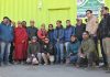 MP Ladakh, Mohmad Haneefa Jan along with locals during tour of Zanskar Sub-Division.