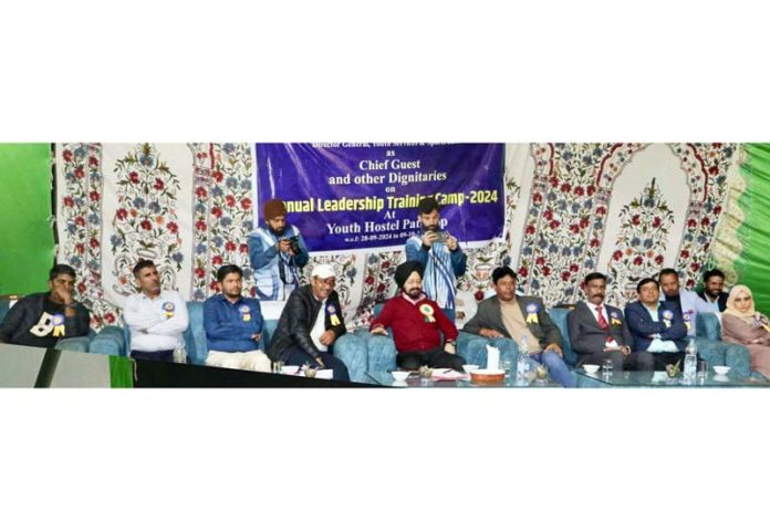 DG YSS Rajinder Singh Tara attending a function.