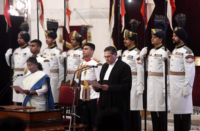 Justice Sanjiv Khanna Takes Oath As 51st CJI, PM, Others Wish Him