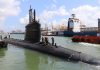 Indian submarine  INS Vela visits Sri Lanka