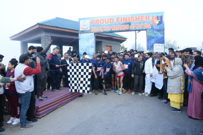 Jammu And Kashmir | BSF hold Wular Half Marathon in Bandipora