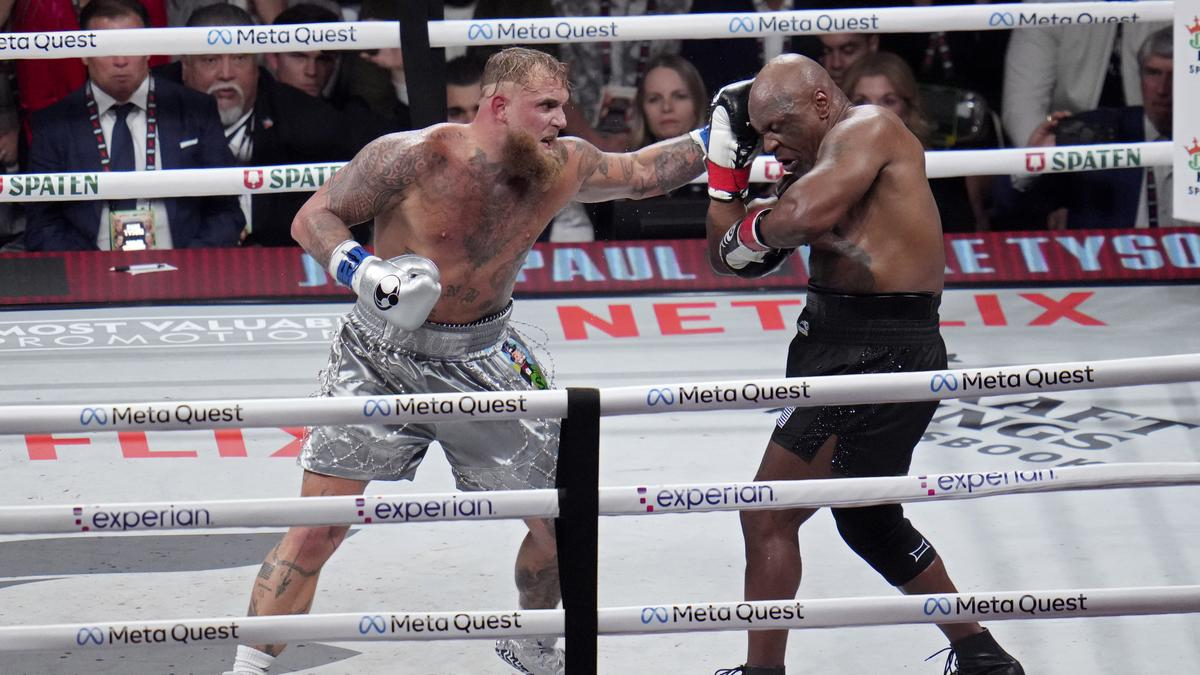 YouTuber Jake Paul beats 58yearold Mike Tyson as the hits don’t match