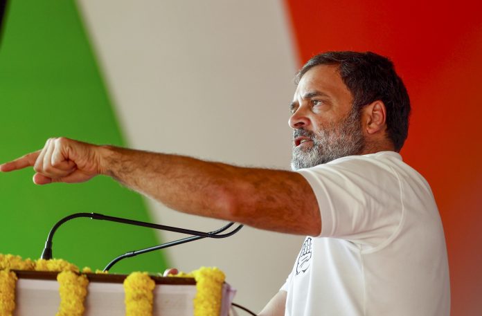 BJP, RSS working 24 hours to finish off Constitution: Rahul Gandhi