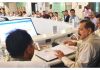 Union Minister Dr Jitendra Singh chairing a high level meeting of the State administration at Namsai, Arunachal Pradesh on Monday.