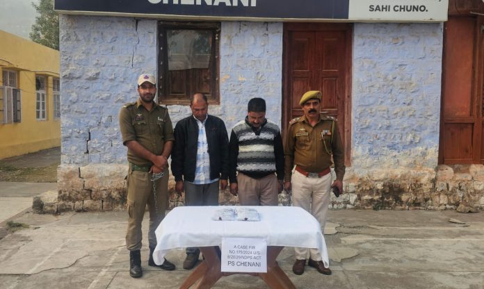 Two Drug Peddlers Held With Over A Kilogramme Of Charas In J&K's Udhampur