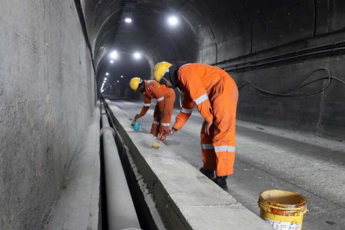 Renovation of the iconic 2.5-km-long Jawahar Tunnel, which was for decades the only gateway to the Valley, is nearing completion.