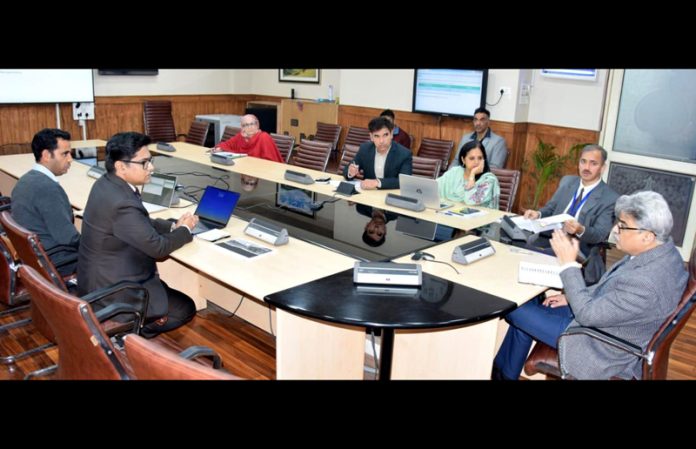 CS chairing a meeting on Wednesday.