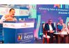 Union Minister Dr. Jitendra Singh addressing the ASSOCHAM AI Leadership Meet 2024 on the theme "Artificial Intelligence" at New Delhi on Wednesday.