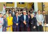 Dignitaries posing during a function of Constitution Day celebrations on Thursday.