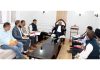 Deputy Chief Minister Surinder Kumar Choudhary chairing a meeting.