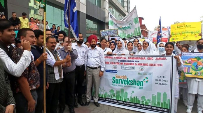 JMC, GMC launching Swachhata Campaign to promote cleanliness and hygiene in Jammu.