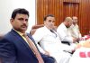 Director SKIMS Prof Mohd Ashraf Ganie along with others during a function held in Srinagar on Wednesday.