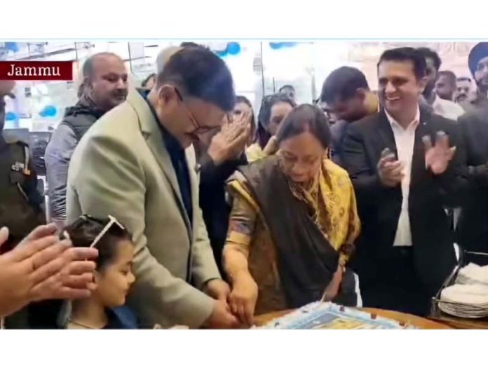 Cabinet Minister, Javed Ahmed Rana inaugurating new outlet of Maruti Suzuki in Jammu on Wednesday.