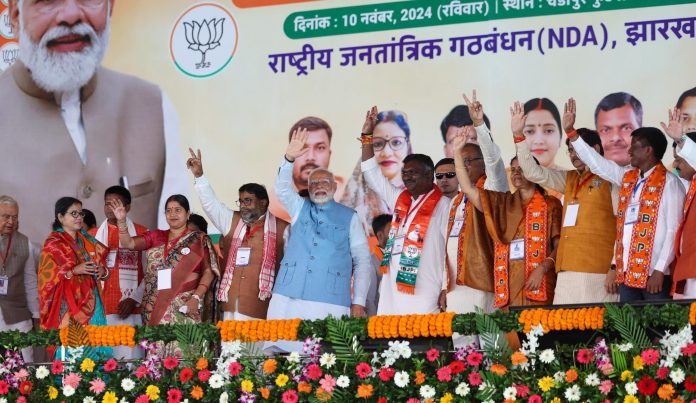 'Ek Rahoge Toh Safe Rahoge': PM Alleges Congress-JMM Pitting OBC Sub-Castes Against Each Other