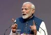 Prime Minister Narendra Modi addressing Constitution Day celebrations in Supreme Court, New Delhi on Tuesday.