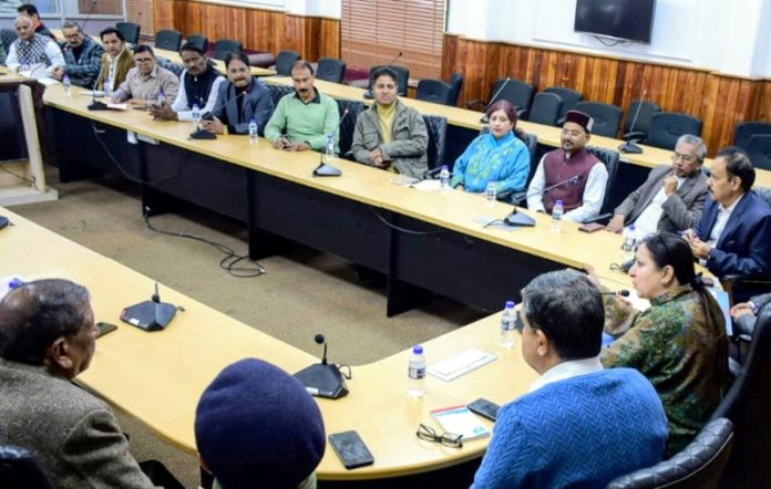 ADC reviewing Christmas preparedness in Jammu on Friday.