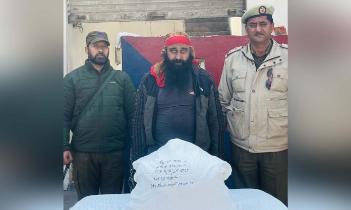 Jammu Police Arrest Drug Peddler With 10 Kg Poppy Straw