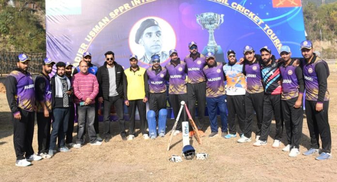 Winning team posing for group photograph. -Excelsior/Imran