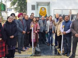 Members of Mahajan Sabha Gandhi Nagar assembled to celebrate birth anniversary of Mehr Chand Mahajan on Sunday.