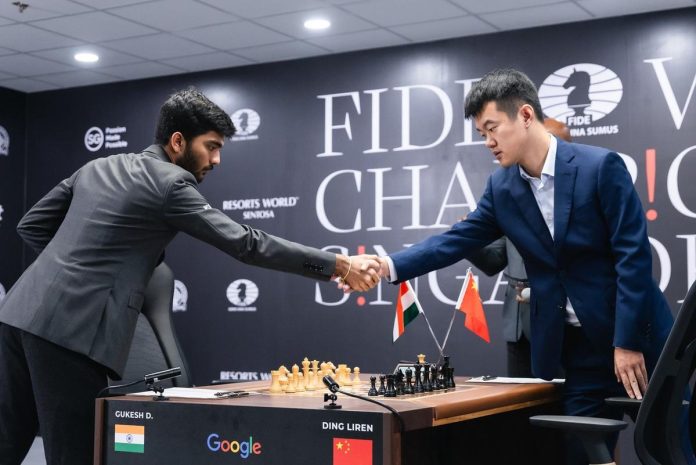 World Championship: Gukesh squanders advantage to settle for draw in Game 7