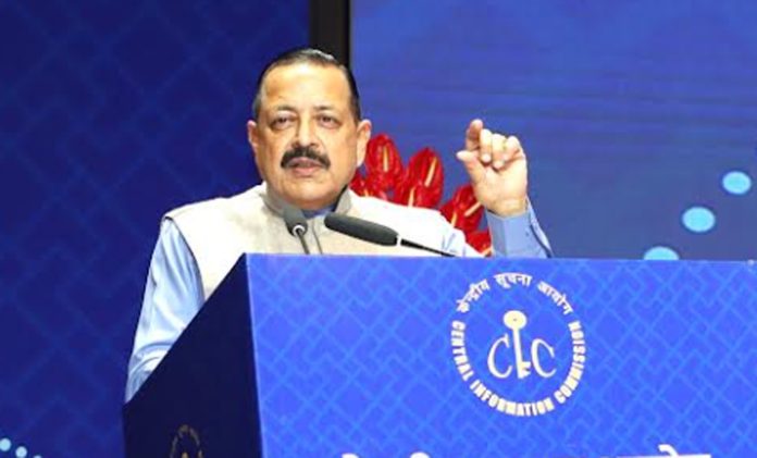 Enhance Proactive Disclosure Practices To Broaden Transparency: Jitendra Singh To Public Authorities