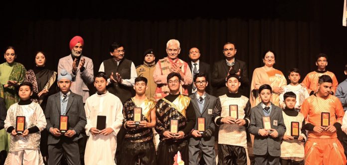 LG Manoj Sinha Addresses Annual Day Function Of Jammu Sanskriti School