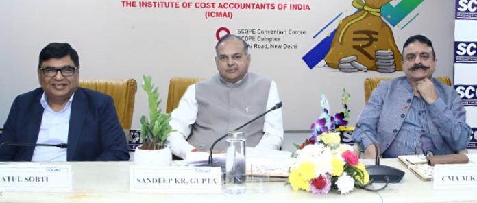 Chairman SCOPE and others at the inauguration of workshop on GST.