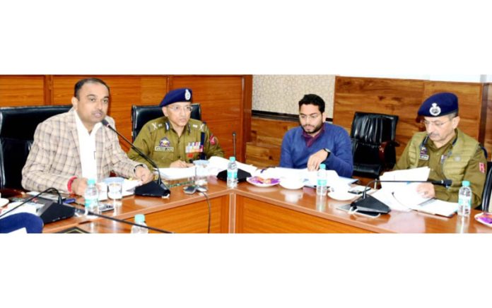 Div Com and ADGP chairing a meeting.