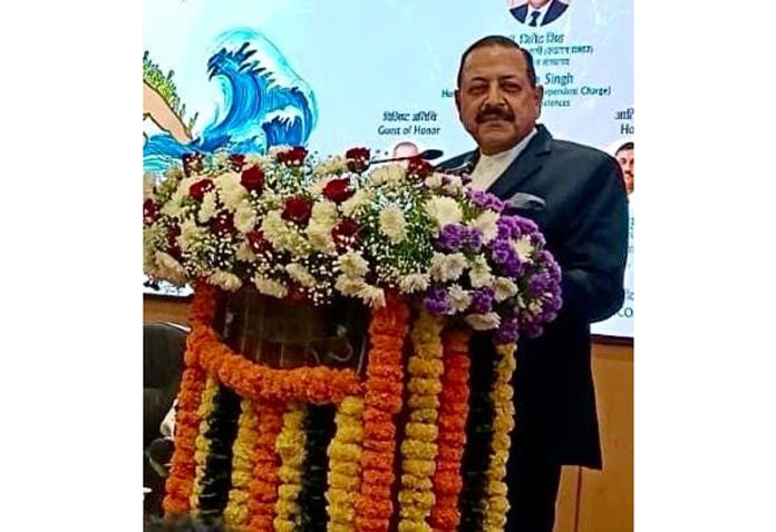 Union Minister Dr. Jitendra Singh addressing the Conclave commemorating 20th anniversary of 