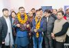 Minister Javed Ahmed Rana during inauguration of tube well on Friday.