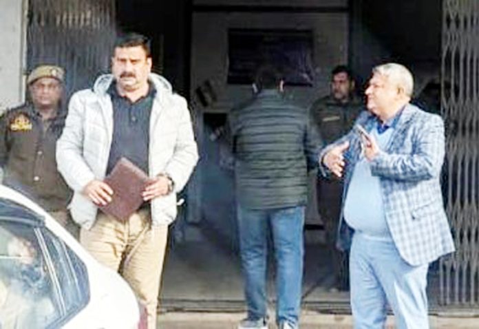 Transport Commissioner during visit to ARTO Office Udhampur.