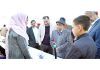 Principal Secretary, School Education, Suresh Kumar Gupta interacting with students during exhibition.