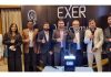 Udey Kumar launching new EXER collection in Jammu on Sunday.