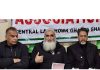 Members of Central Lal Chowk Traders' Association during a press conference in Srinagar on Friday. -Exelsior/Shakeel