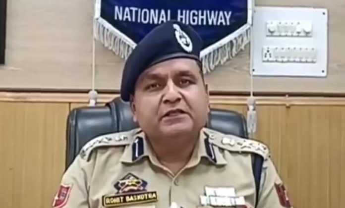 New Year | Maintain Road Discipline, And Avoid Journeys In Case Of Bad Weather: SSP Rohit Baskotra