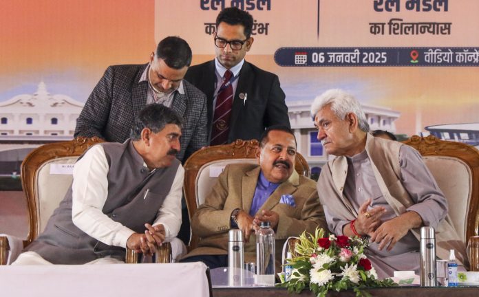 Modi Resumed J&K Rail Extension Work After Gap Of 50 Years: Dr Jitendra