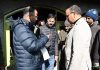 DC Shopian meeting fire victims on Monday.